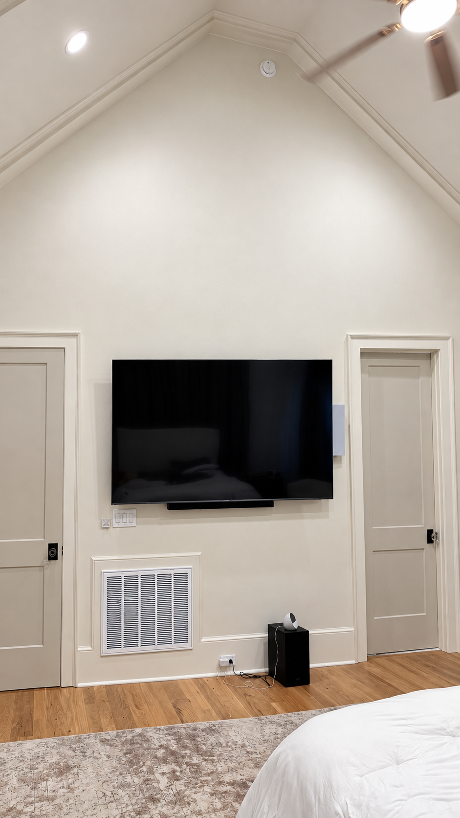 Audubon Suite Samsung 85-inch television