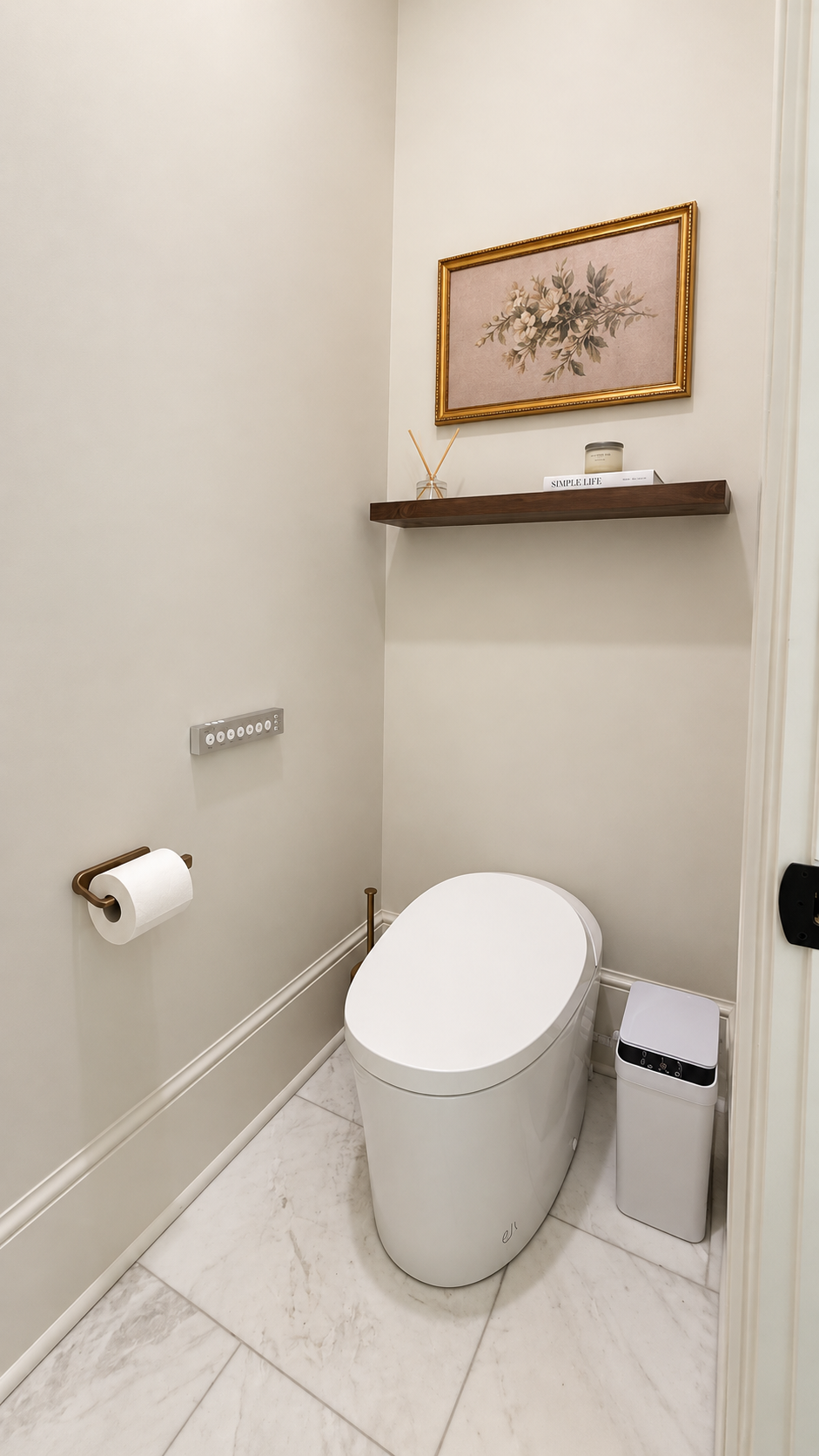 Audubon Suite private smart-toilet room