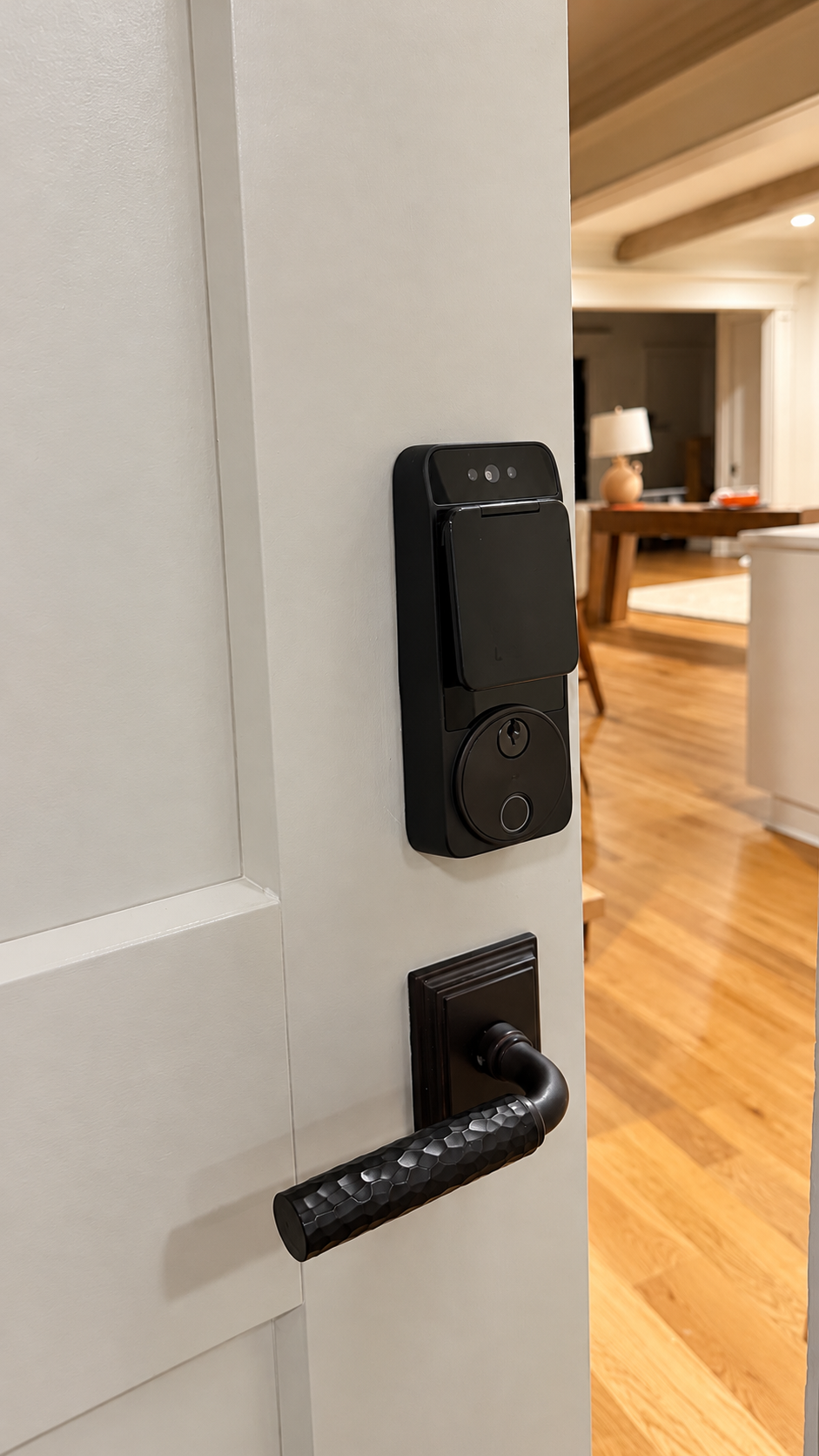 Smart lock and front door hardware